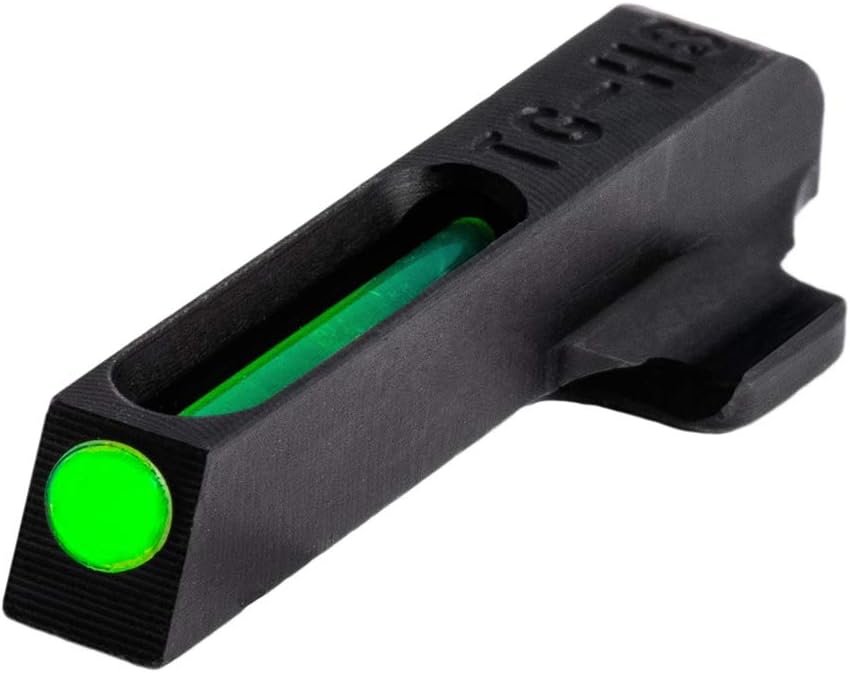 Tritium & Fiber-Optic Handgun Sight Snag-Resistant Glowing Front & Rear Night Sights, Compatible with Springfield Armory XD Series