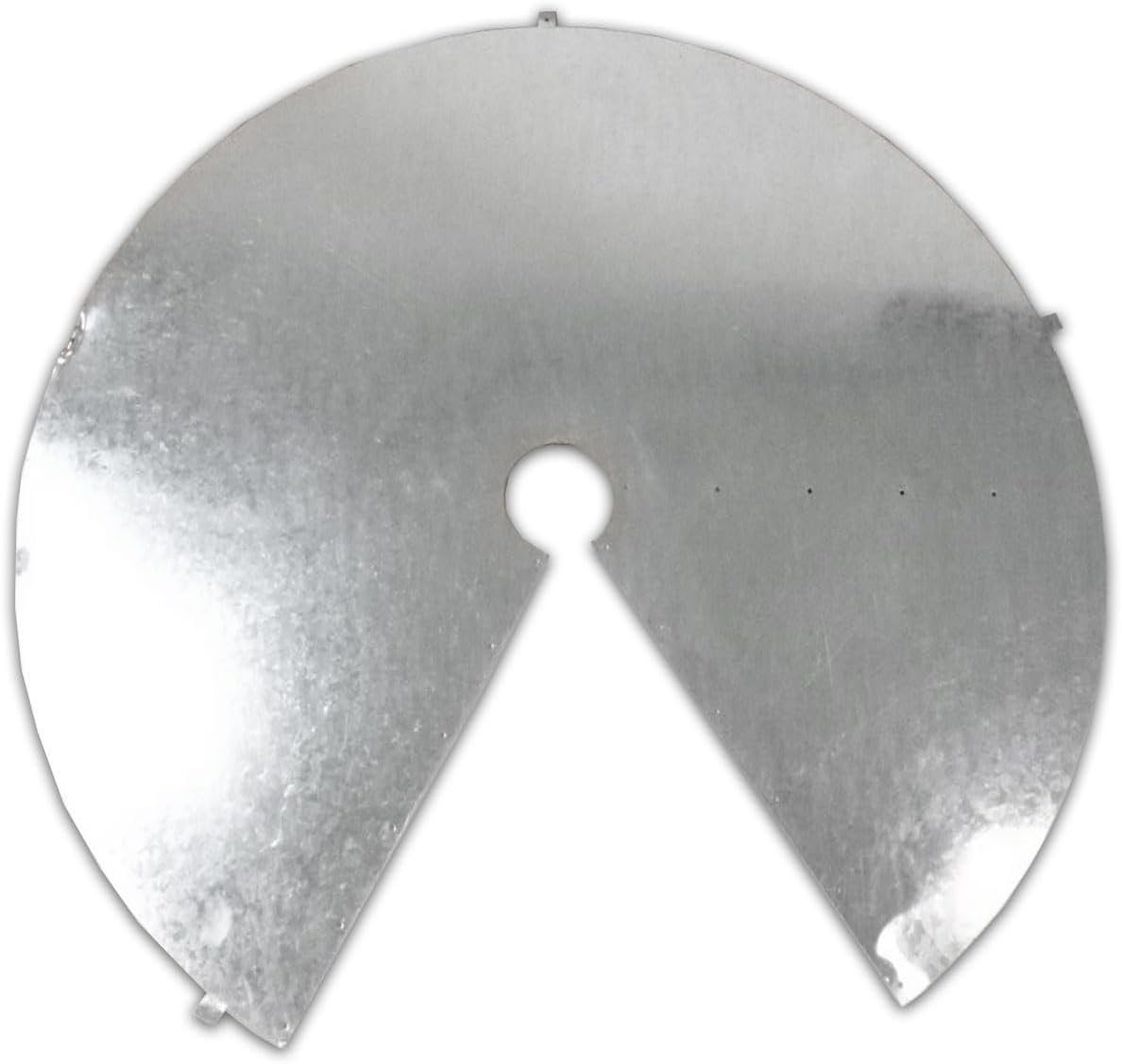 Traditional Durable Galvanized Metal Versatile Adjustable Feeder Funnel Fits Most 30, 35, & 55 Gallon Barrels
