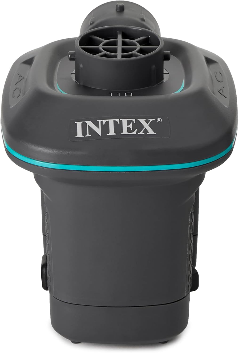 INTEX QuickFill Electric Air Pump: Inflates and Deflates Air Mattresses, Inflatable Kayaks, Boats, Toys