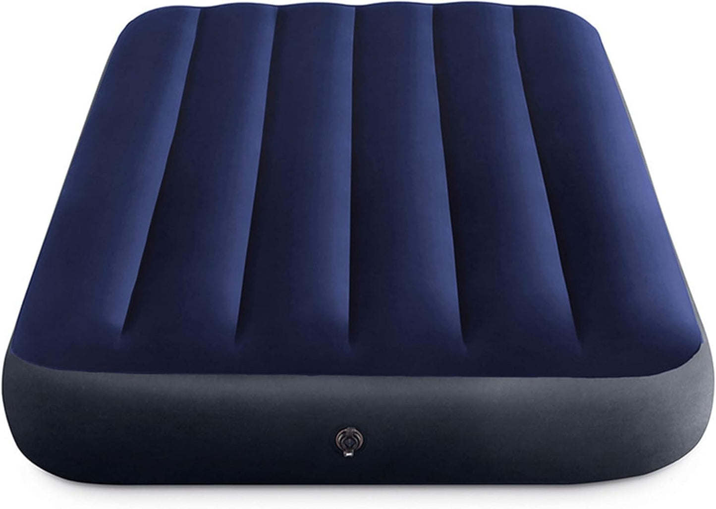 Intex 75 x 39 x 10 Inch Dura-Beam Fiber-Tech Vinyl Standard Downy Air Mattress with Plush Top and 2-in-1 Valve, Twin (Pump Not Included)