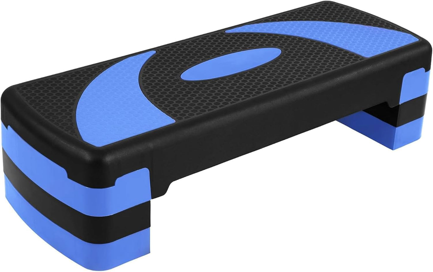 Aerobic Exercise Step Platform with Raisers, Home & Gym Workout Stepper