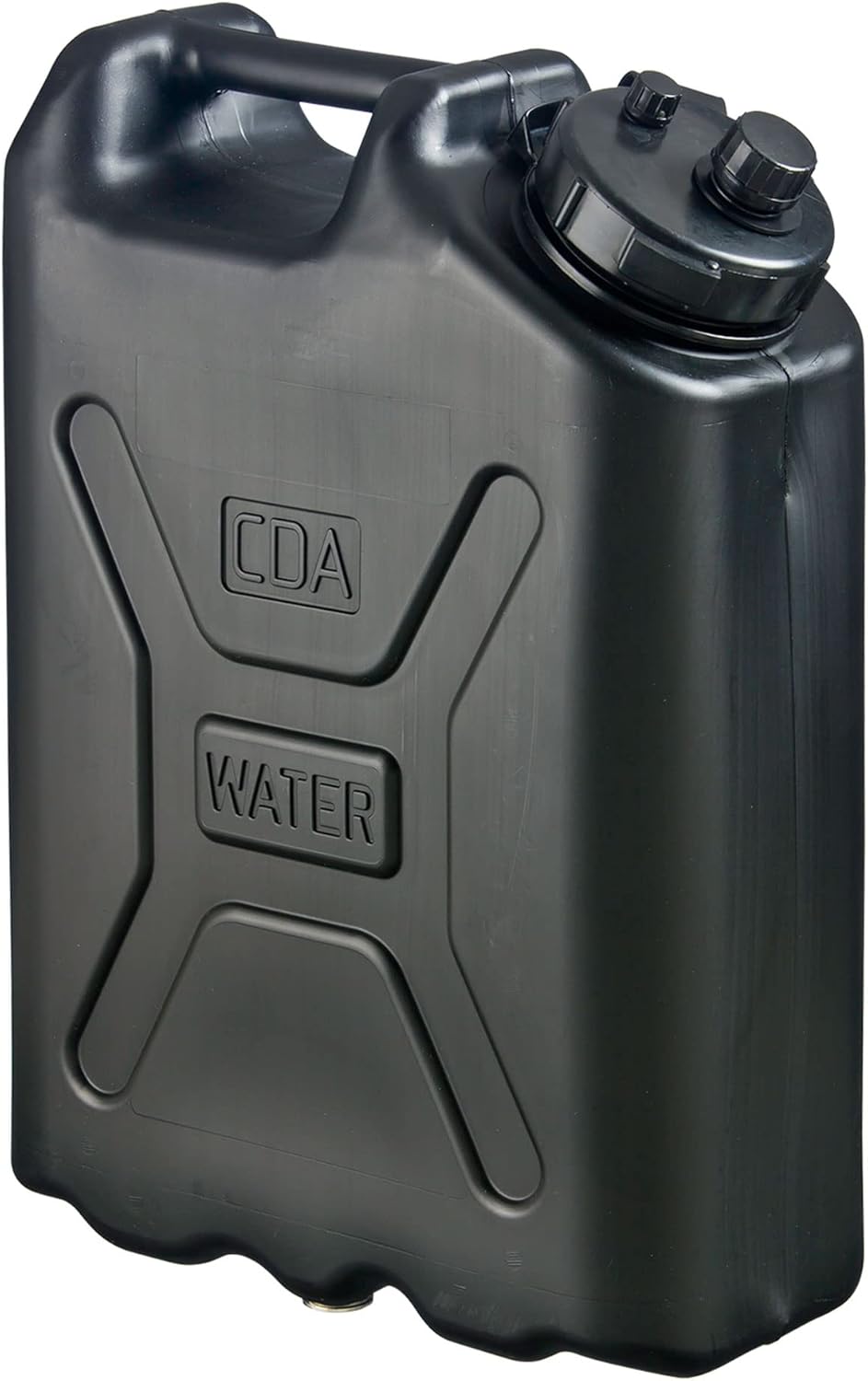 Durable 5 Gallon 20 Liter Portable Military Water Storage Container for Camping, Outdoors and Emergency Management