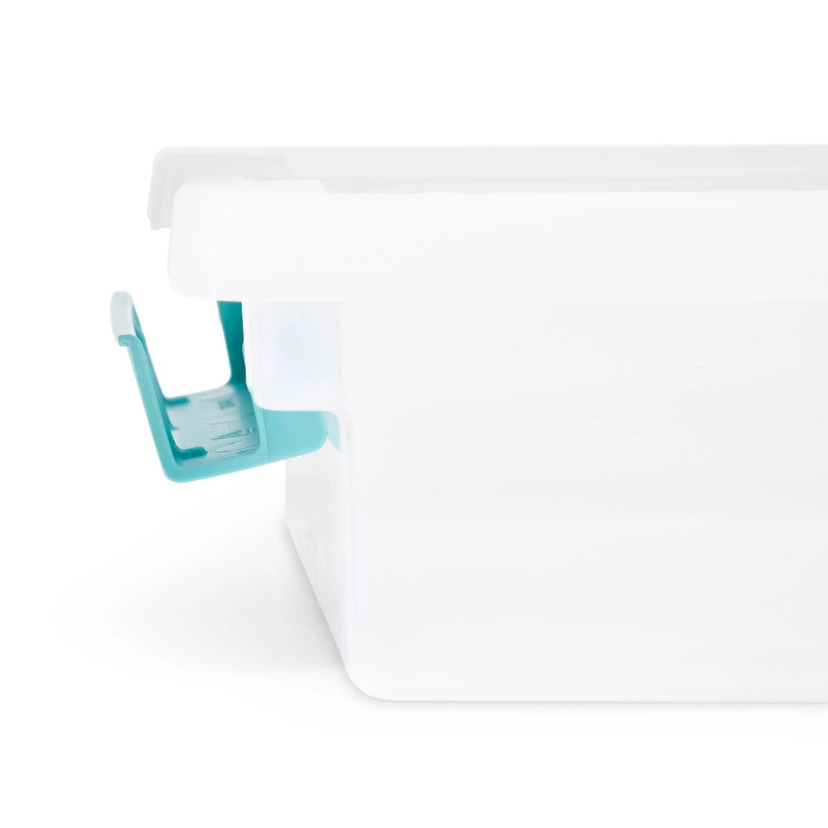 Sterilite Small Clip Box Clear Storage Tote Container w/ Lid, (12 Pack)