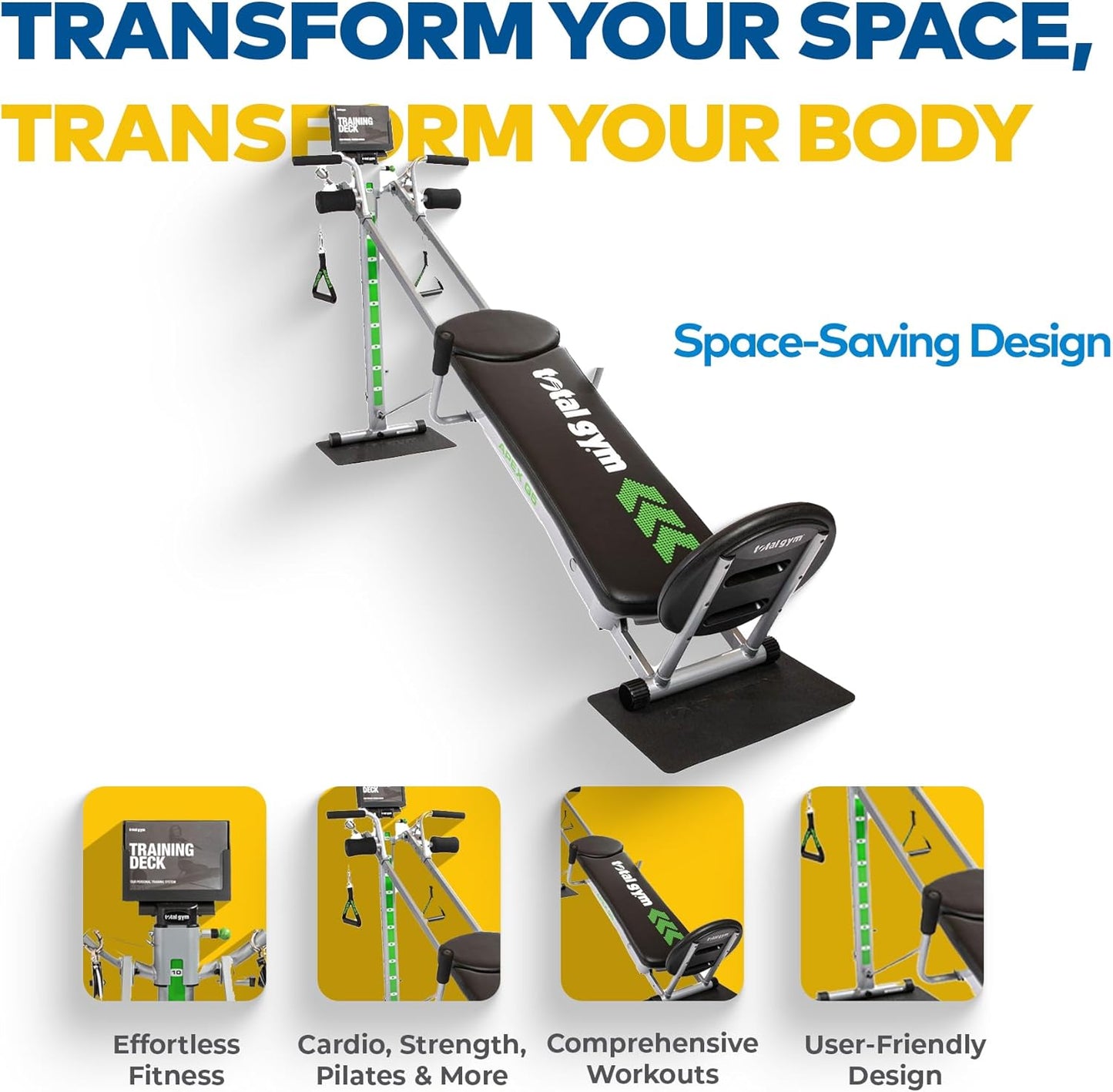 Versatile Indoor Home Gym Workout Total Body Strength Training Fitness Equipment