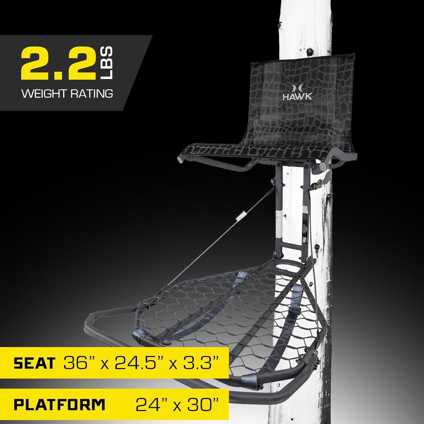 Hang-On Adjustable Hunting Game Deer Tree Stand