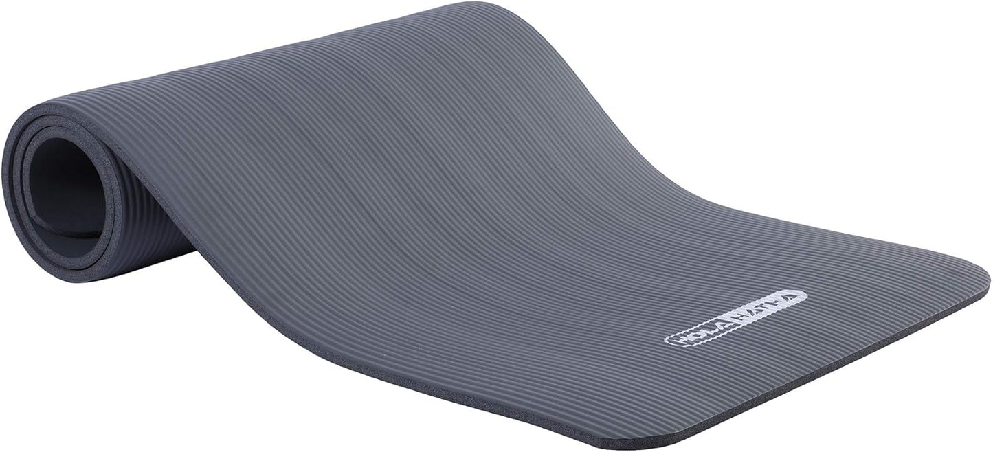 HolaHatha Non Slip Home Workout Yoga Mat