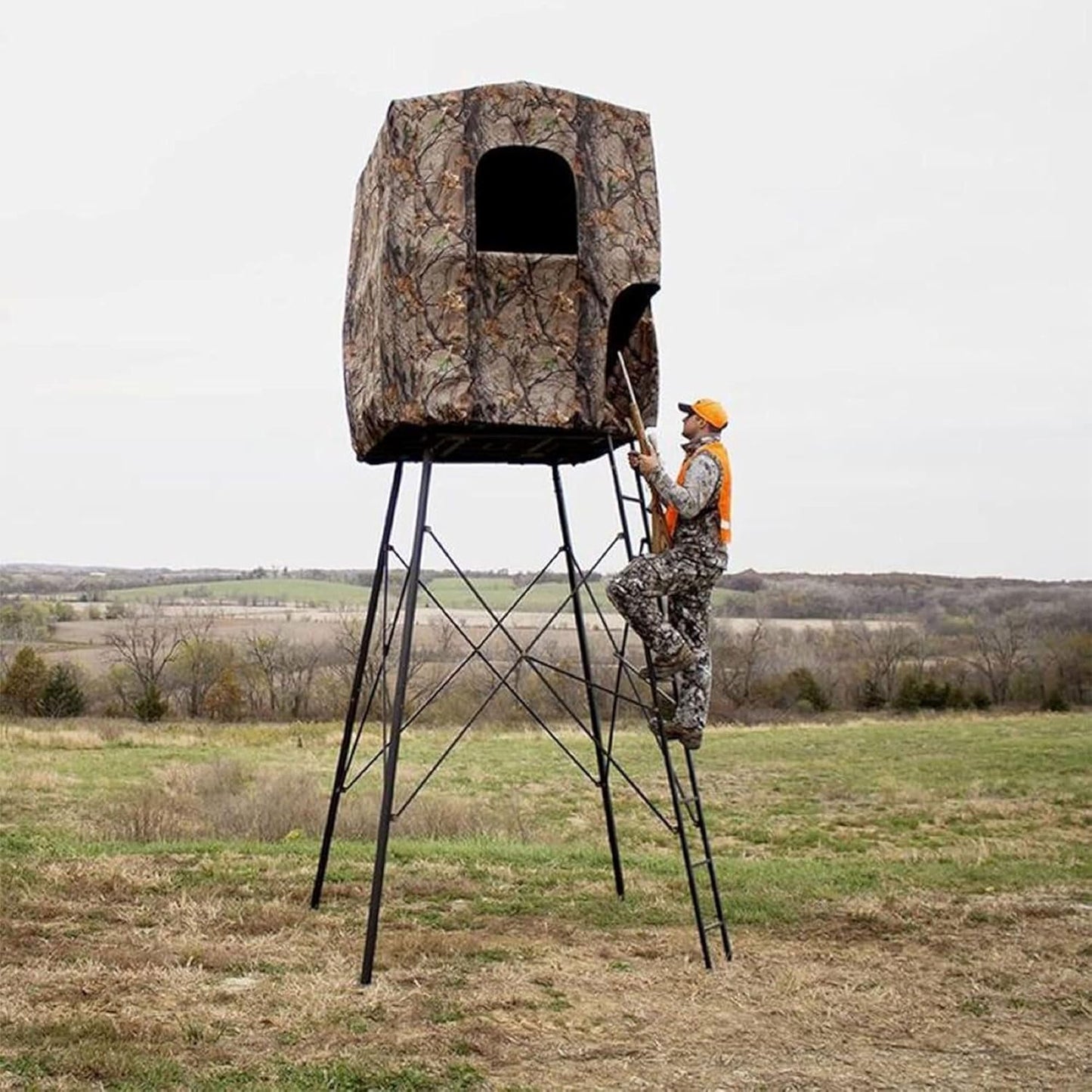 Steel Pod Hunting Blind Cover (Stand Not Included)