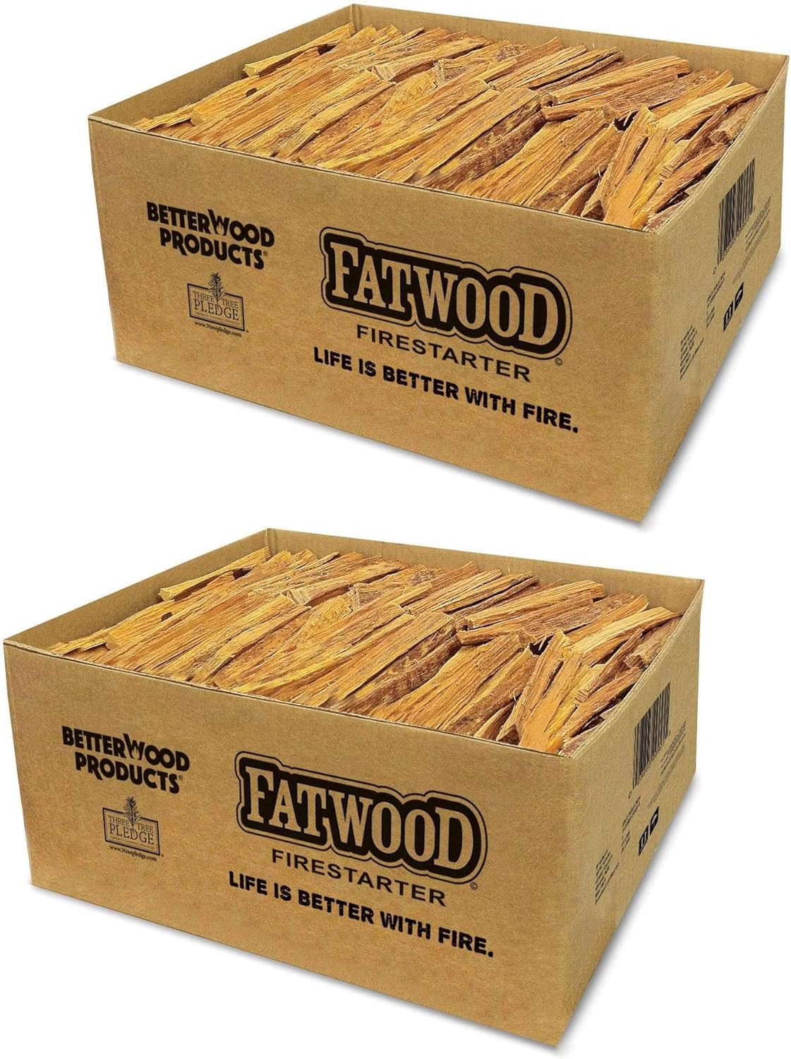 Fire Starter Sticks, Fireplace & Campfires, 50 Lbs - Firewood Starters for Indoor and Outdoor Use - Ideal for BBQ, Camping, Stove, Pit and Chimney