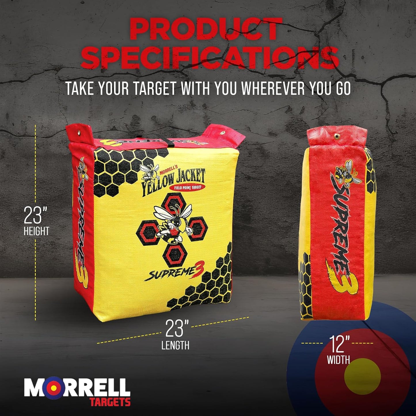 Morrell Yellow Jacket Bag Target for Archery & Crossbows