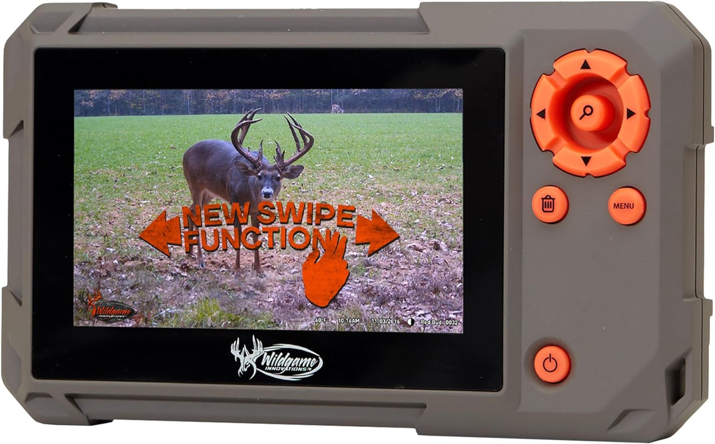 VU70 Dual SD Card Viewer for Hunting & Wildlife Observation Durable Weather-Resistant Memory Card Reader with 7" Touch Screen