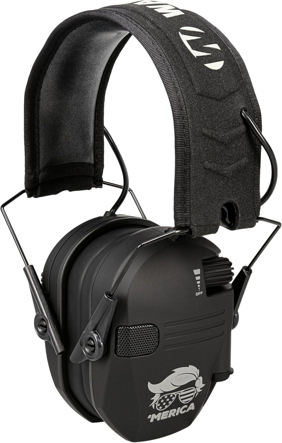 Walker's Razor Slim Ultra Low Profile Compact Design Adjustable Range Shooting Hunting Hearing Protection Electronic Earmuffs