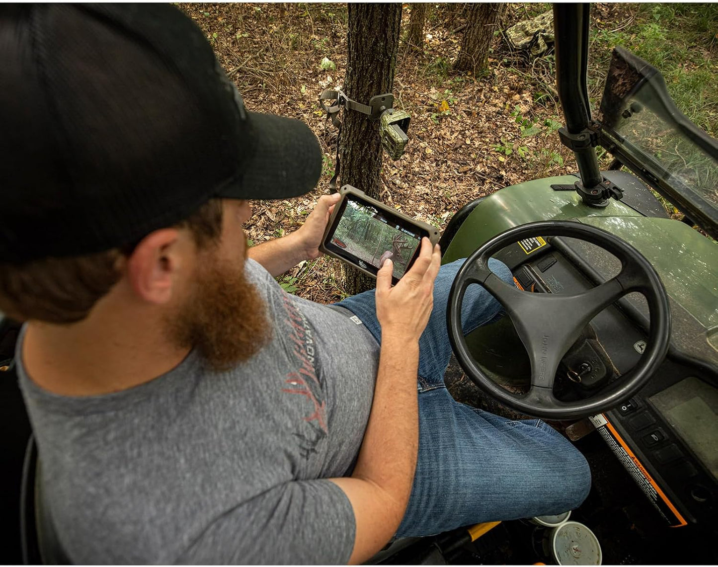 VU70 Dual SD Card Viewer for Hunting & Wildlife Observation Durable Weather-Resistant Memory Card Reader with 7" Touch Screen