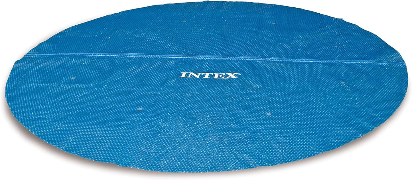 Solar Pool Cover: For 16ft Round Easy Set and Metal Frame Pools – Insulates Pool Water – Reduces Water Evaporation – Keeps Debris Out – Reduces Chemical Consumption