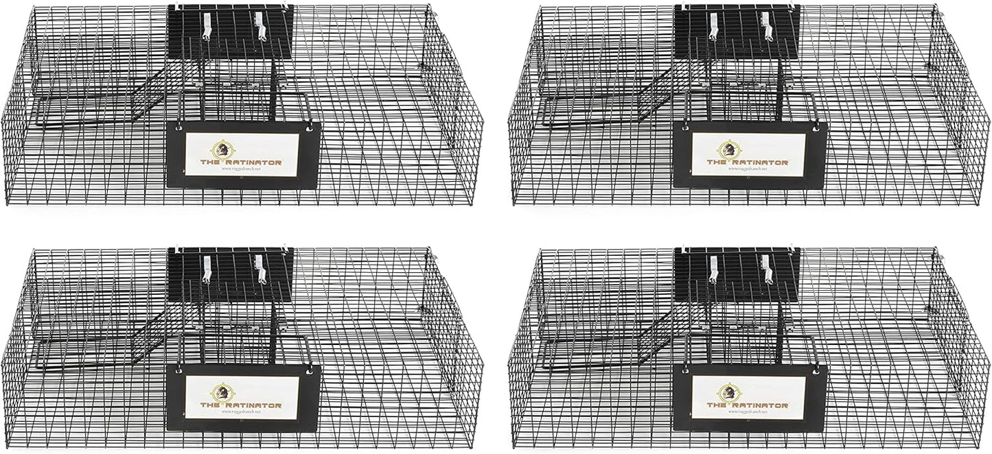 r Indoor or Outdoor Multi-Catch Rat Trap - Humane Live Cage Catcher, Rodent Control for Homes, Barns, Attics, Garages, Sheds, Gardens and Farms