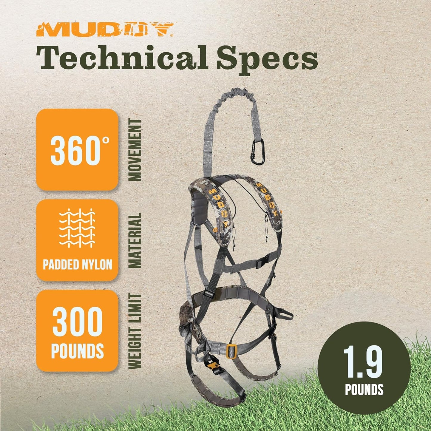 Tree Stand Safety Harness Hunting Accessory