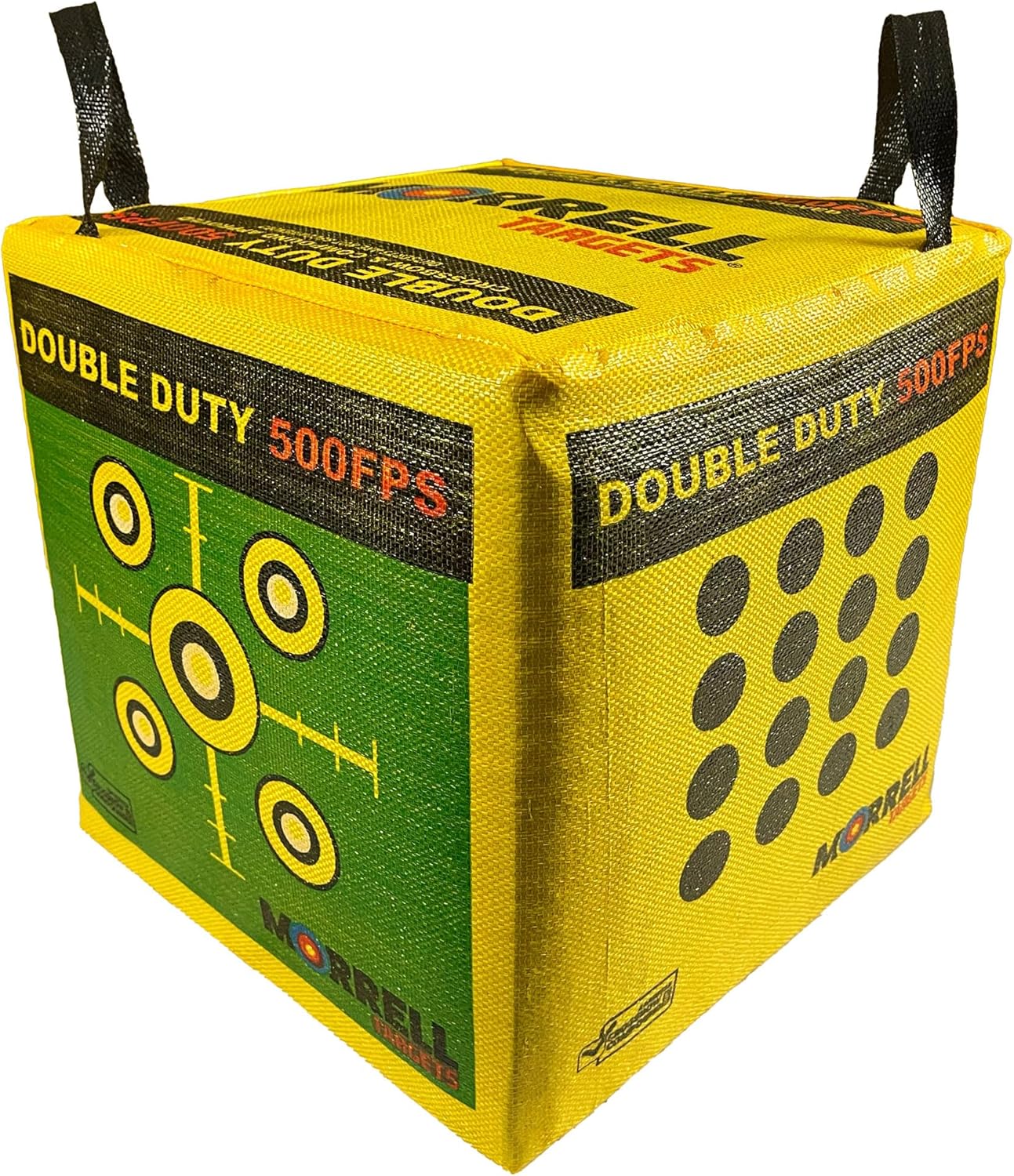 Targets 4-Sided Archery Target, Field Point Shooting Bag, Double Duty