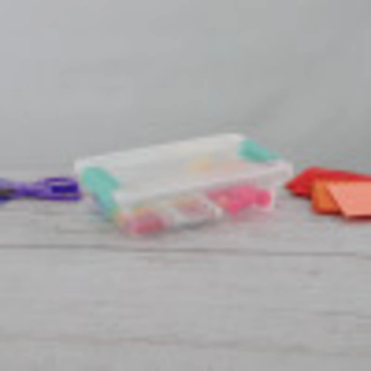 Sterilite Small Clip Box Clear Storage Tote Container w/ Lid, (12 Pack)