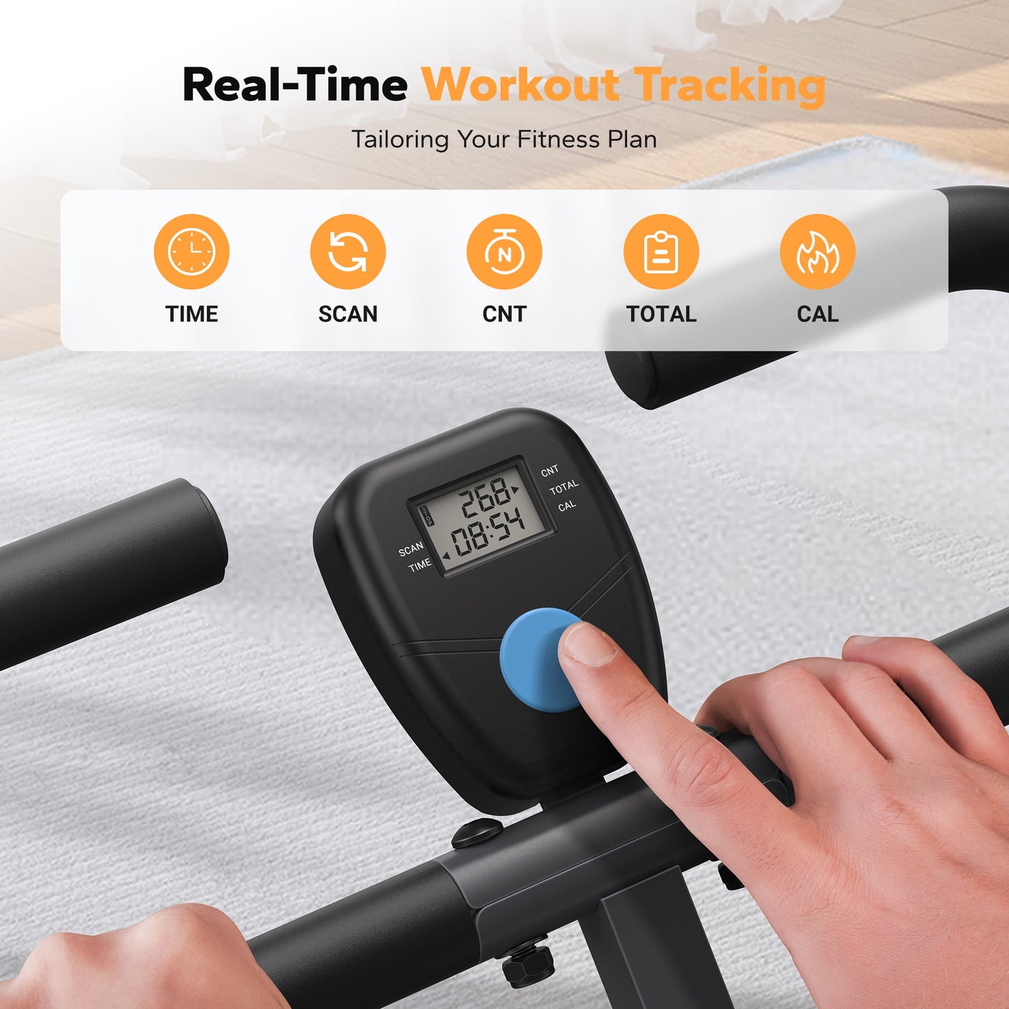 Squat Assist Trainer Foldable Glutes Leg Workout Machine with 3 Tension Bands, 350 lbs