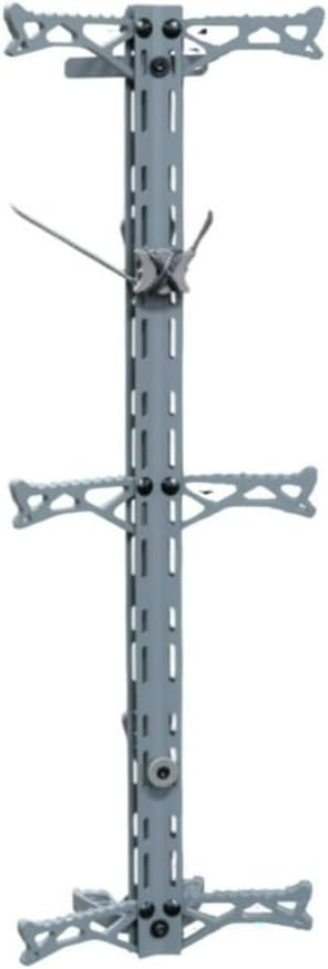 Hawk Helium 30" Lightweight Aluminum Treestand Climbing Sticks with Fold Up Steps and Boot Grabbing Grooves (1-Pack/3-Pack)