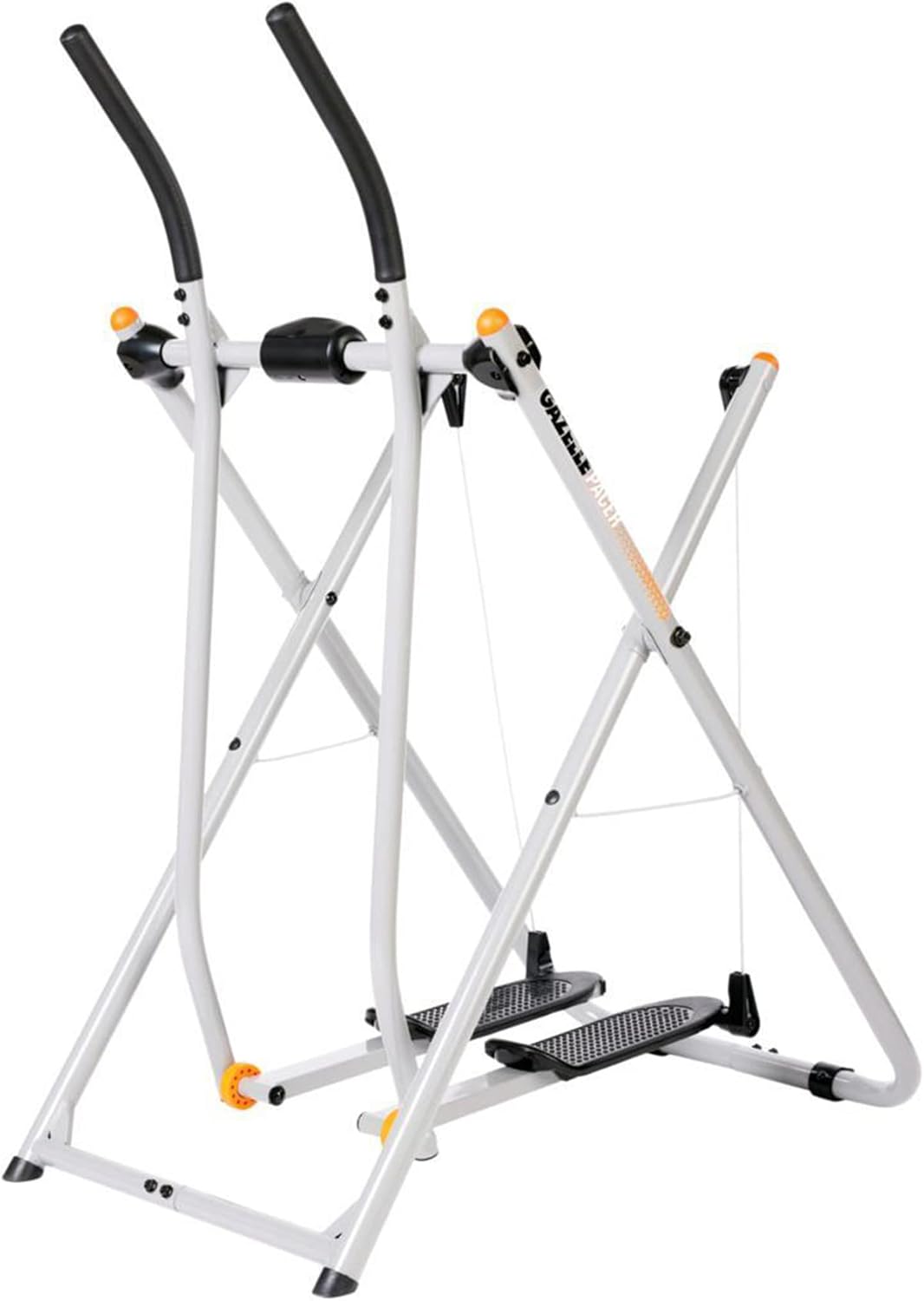 Little Total Body Fitness Workout Exercise Elliptical Glider Supports 250-300lbs with Low-Impact Design for Home Gym