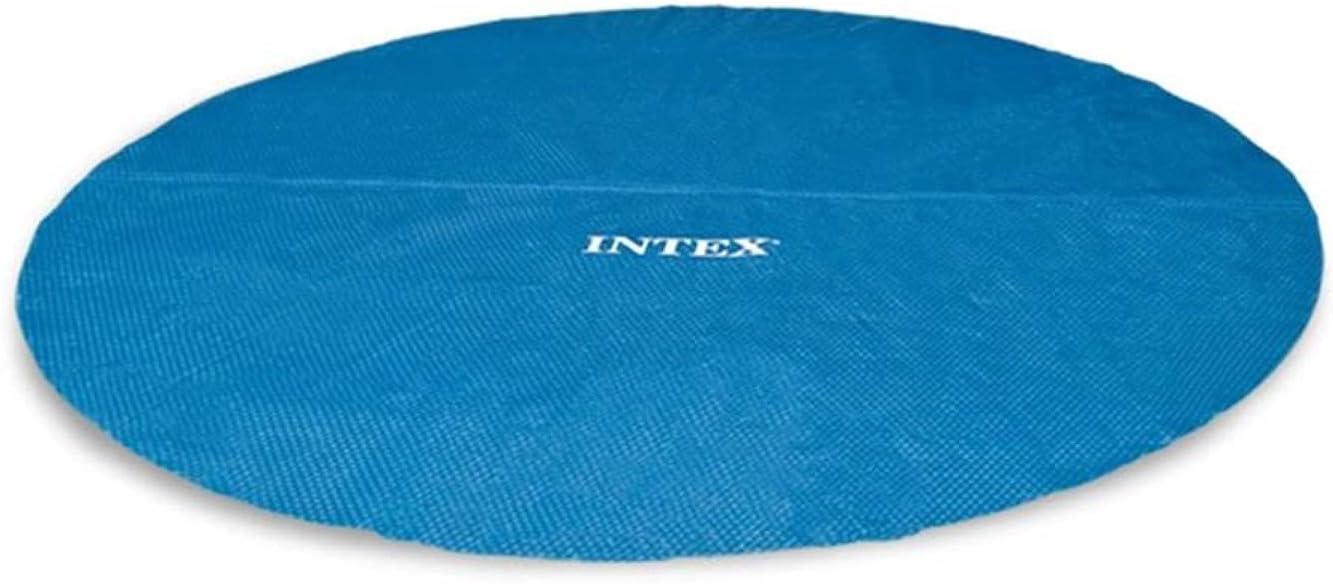 Solar Pool Cover: For 16ft Round Easy Set and Metal Frame Pools – Insulates Pool Water – Reduces Water Evaporation – Keeps Debris Out – Reduces Chemical Consumption