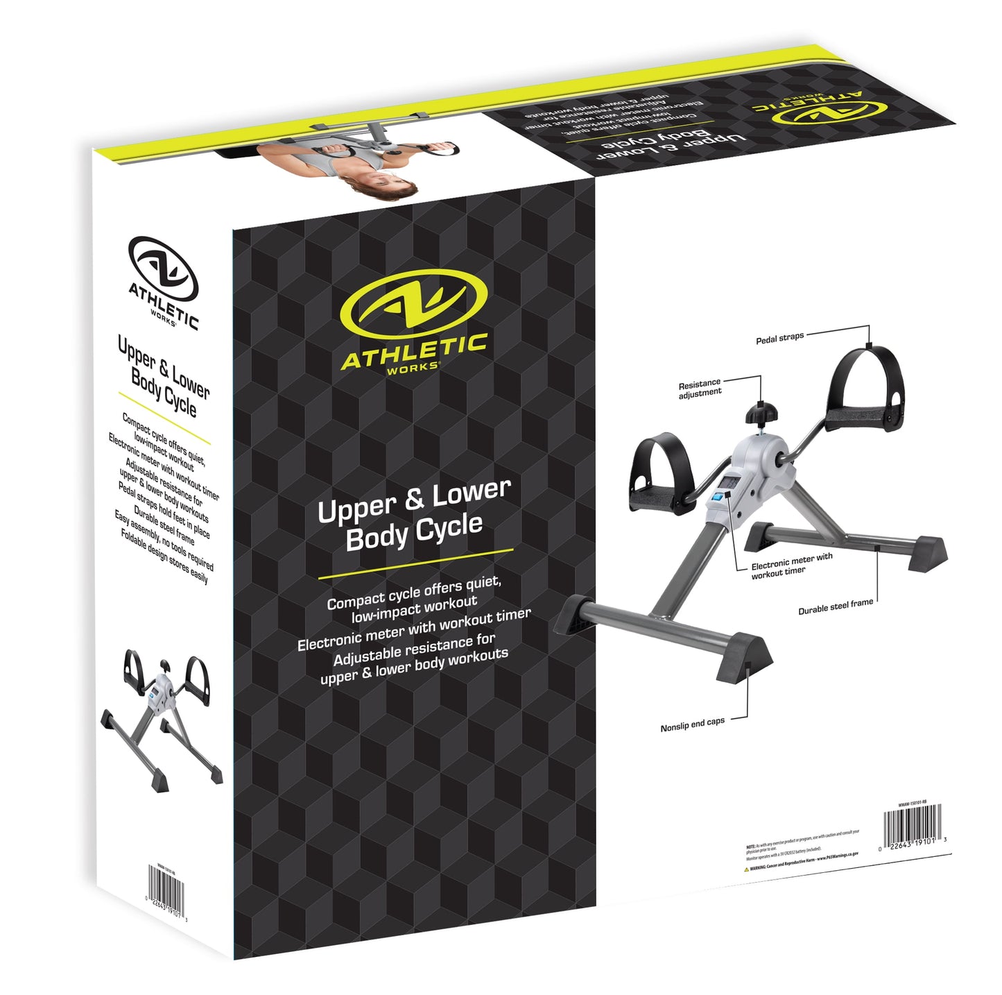Folding Upper & Lower Body Mini Cycle with Monitor