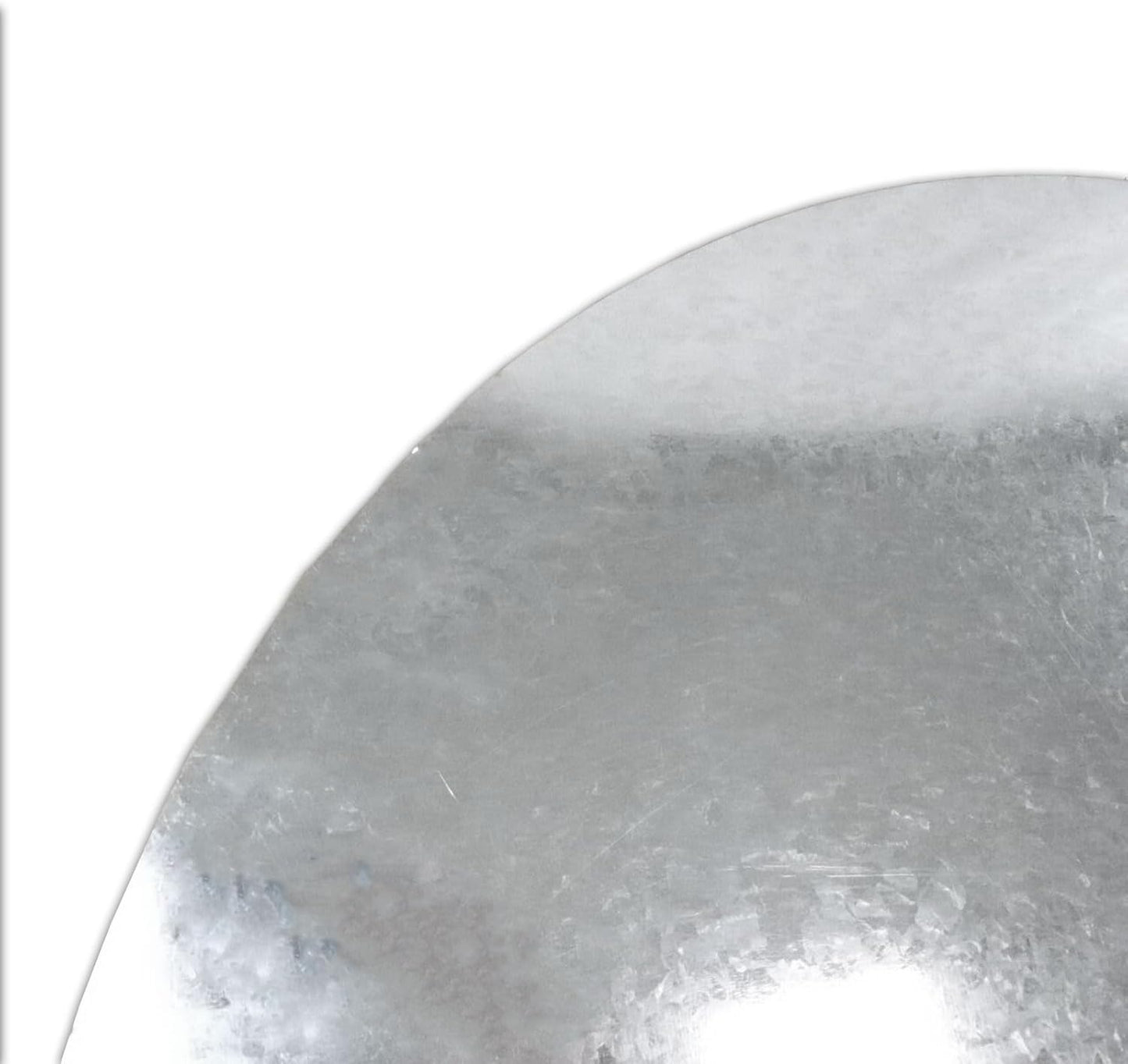Traditional Durable Galvanized Metal Versatile Adjustable Feeder Funnel Fits Most 30, 35, & 55 Gallon Barrels