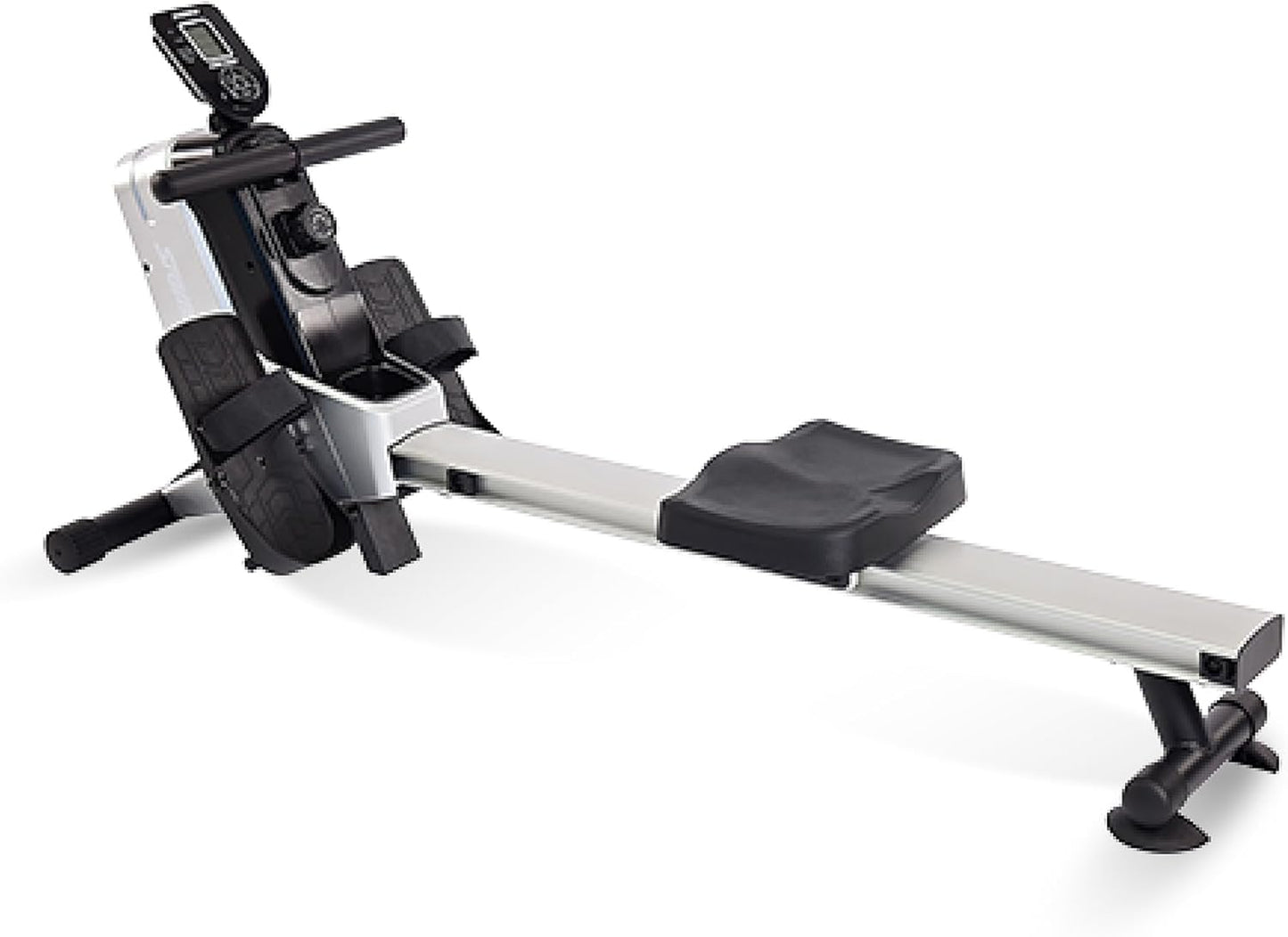 Magnetic Rower - Rower Machine with Smart Workout App - Rowing Machine with Magnetic Resistance for Home Gym Fitness - Up to 250 lbs Weight Capacity