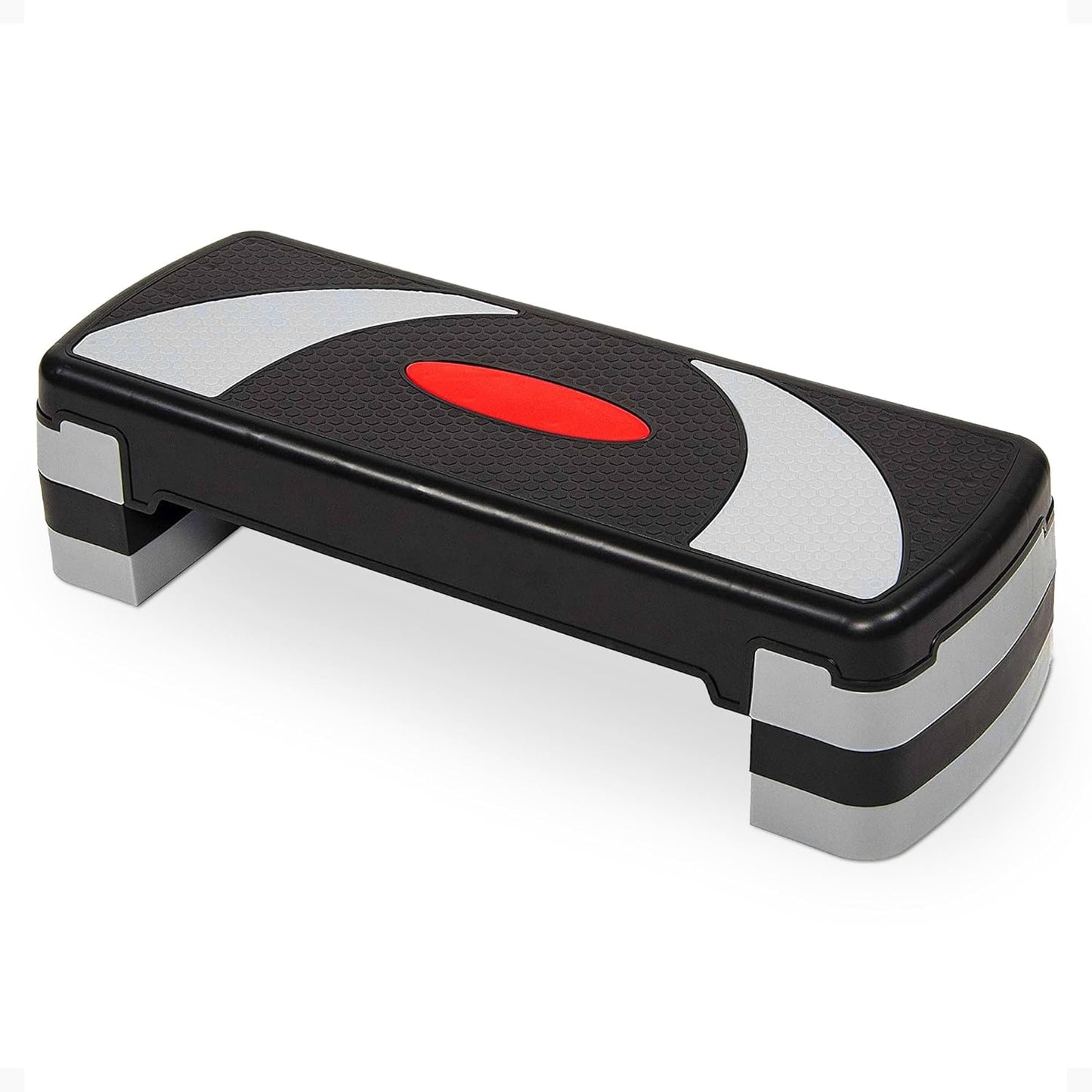 Aerobic Exercise Step Platform with Raisers, Home & Gym Workout Stepper