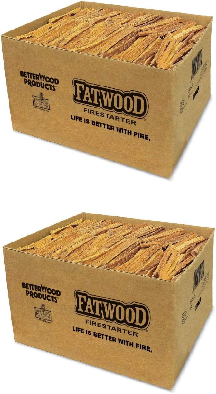 Fire Starter Sticks, Fireplace & Campfires, 50 Lbs - Firewood Starters for Indoor and Outdoor Use - Ideal for BBQ, Camping, Stove, Pit and Chimney
