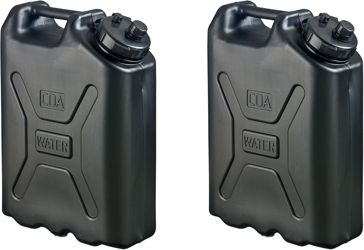 Durable 5 Gallon 20 Liter Portable Military Water Storage Container for Camping, Outdoors and Emergency Management