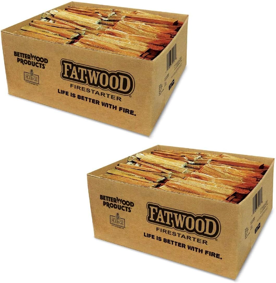 Fire Starter Sticks, Fireplace & Campfires, 50 Lbs - Firewood Starters for Indoor and Outdoor Use - Ideal for BBQ, Camping, Stove, Pit and Chimney