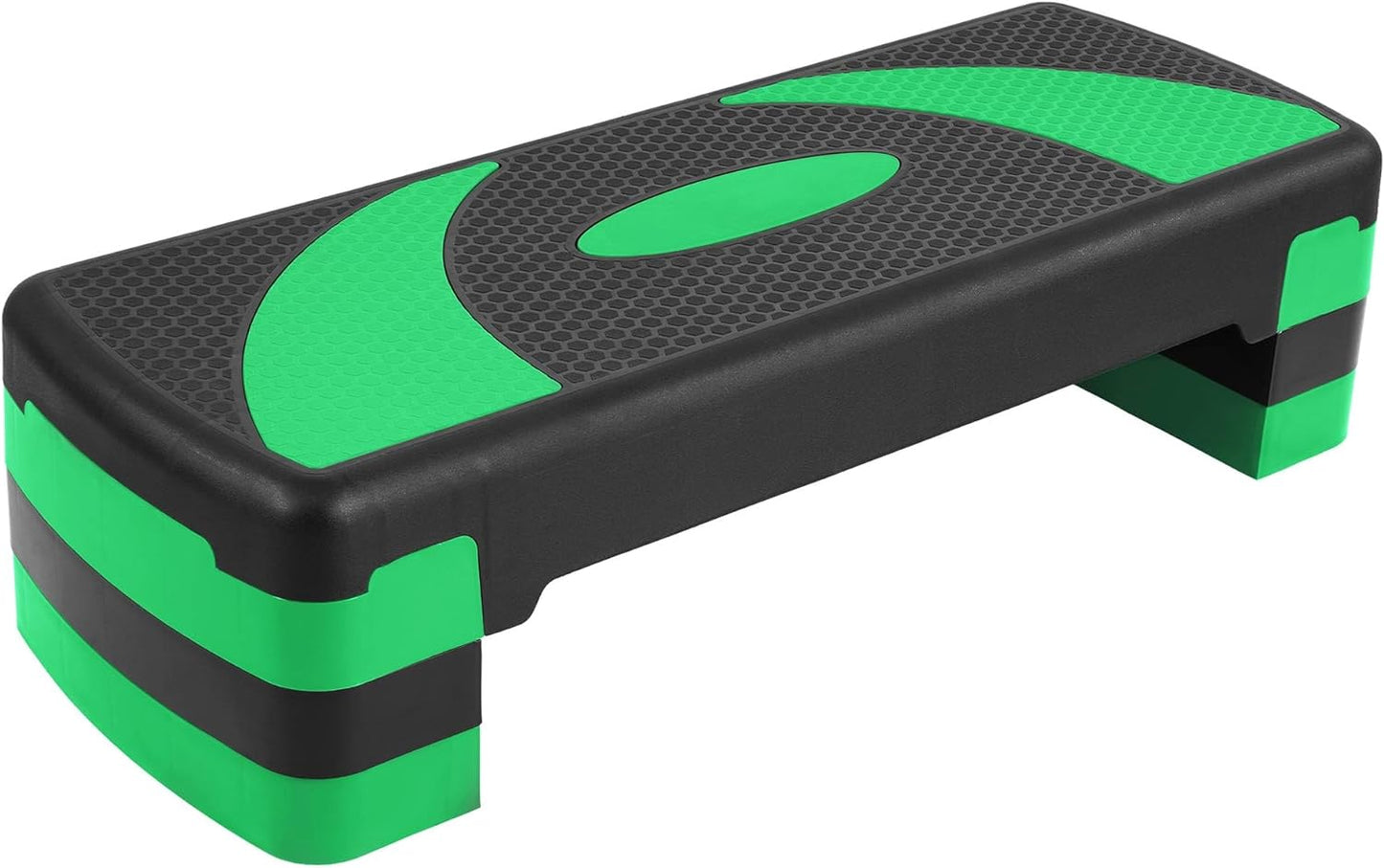 Aerobic Exercise Step Platform with Raisers, Home & Gym Workout Stepper