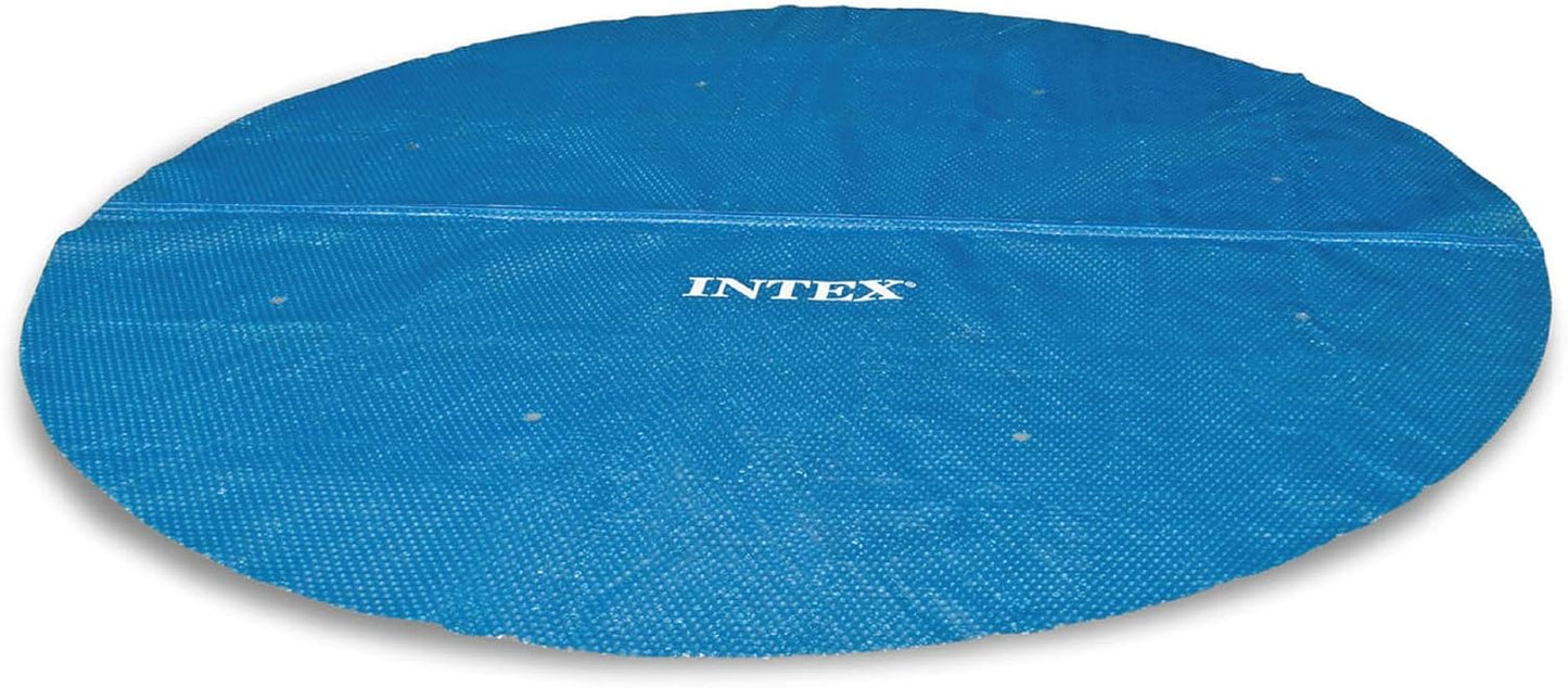 Solar Pool Cover: For 16ft Round Easy Set and Metal Frame Pools – Insulates Pool Water – Reduces Water Evaporation – Keeps Debris Out – Reduces Chemical Consumption