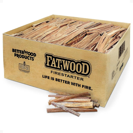 Fire Starter Sticks, Fireplace & Campfires, 50 Lbs - Firewood Starters for Indoor and Outdoor Use - Ideal for BBQ, Camping, Stove, Pit and Chimney