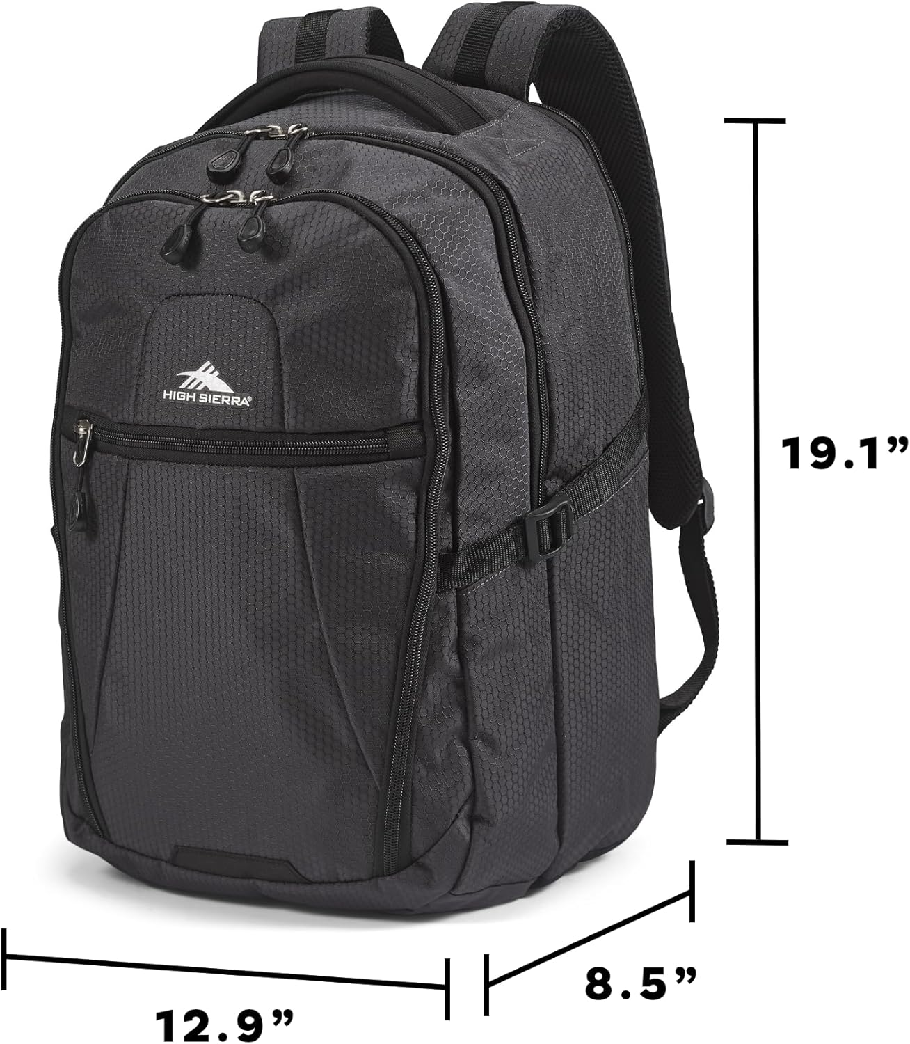 High Sierra Travel Bag, Steel Grey/Mercury, Backpack